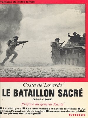 cover image of Le bataillon sacré, 1942-1945